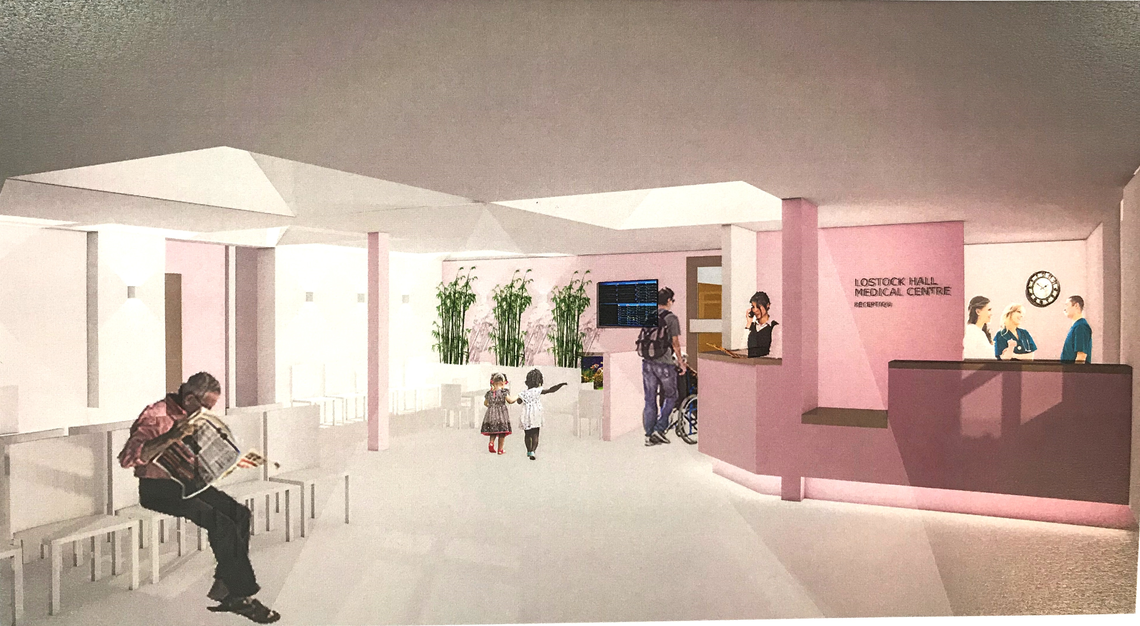 Dardsley Waiting Room visualisation Dardsley Waiting Room visualisation